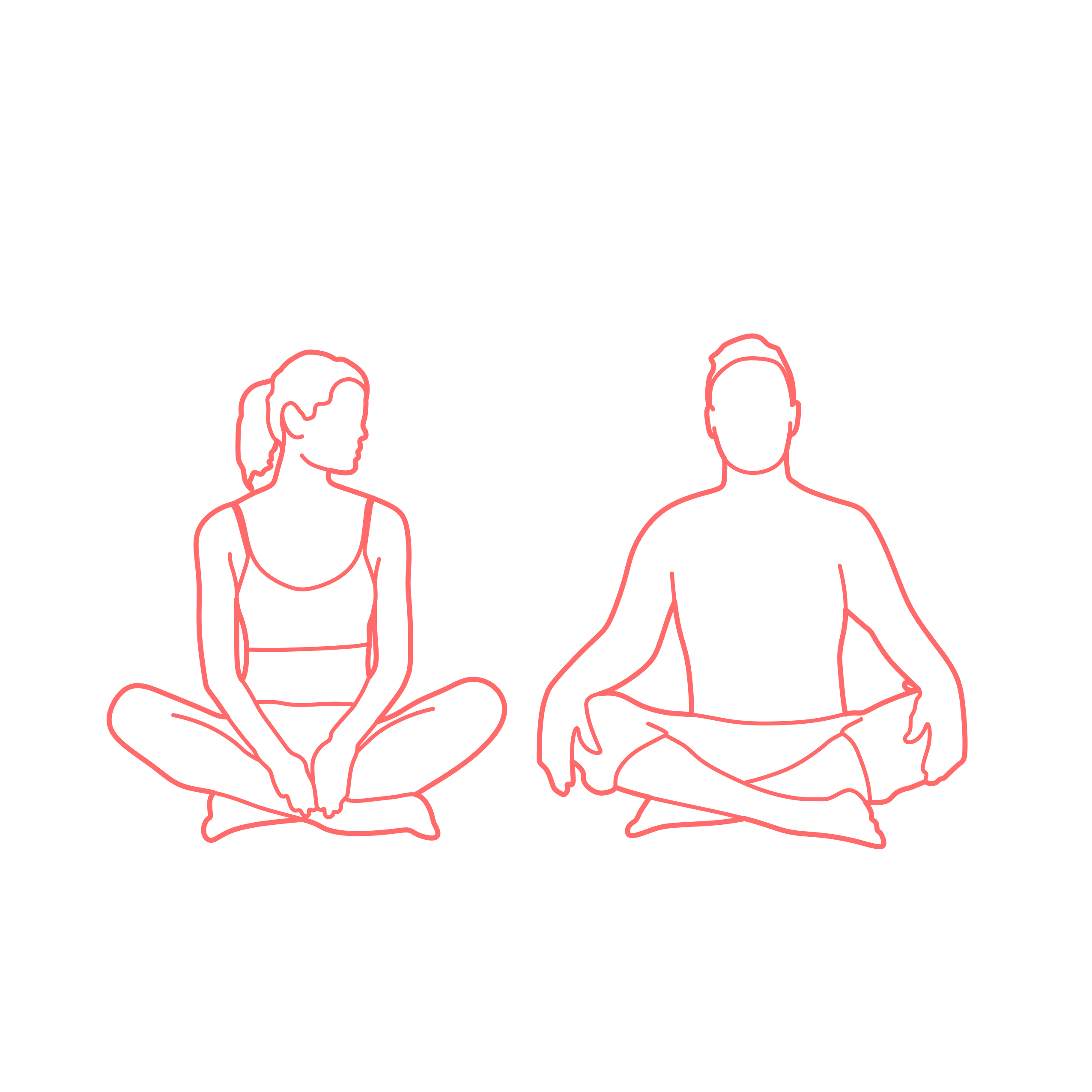 Humans Resting Positions Sketch Style Svg Vector Free Vectors